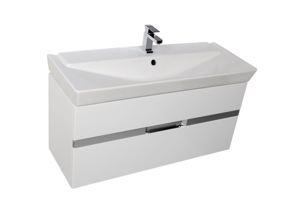 Тумба с раковиной Aquanet Виго 120 белый 0018340400168782 - Вид №4