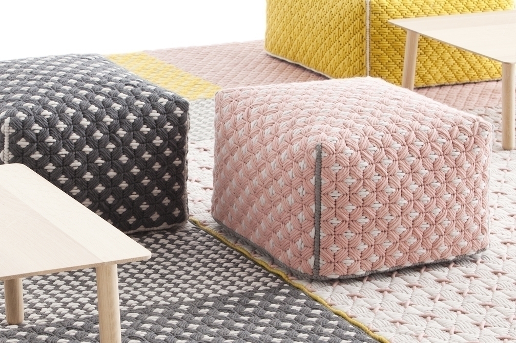 006621 Пуф маленький Rose GAN Silai Silaï