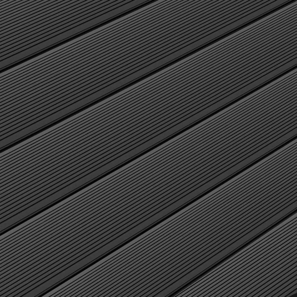 Террасная доска ДПК T-Decks цвет Графит 150x20x3000 мм двусторонняя вельвет/структура древесины 0.45 м² 87036581 STLM-2168178  - Вид №5
