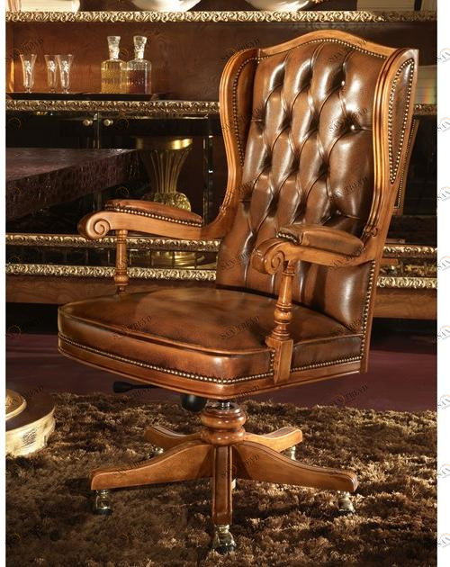 A.R. Arredamenti Кресло с подлокотниками на колесиках Royal sun-id-1477724