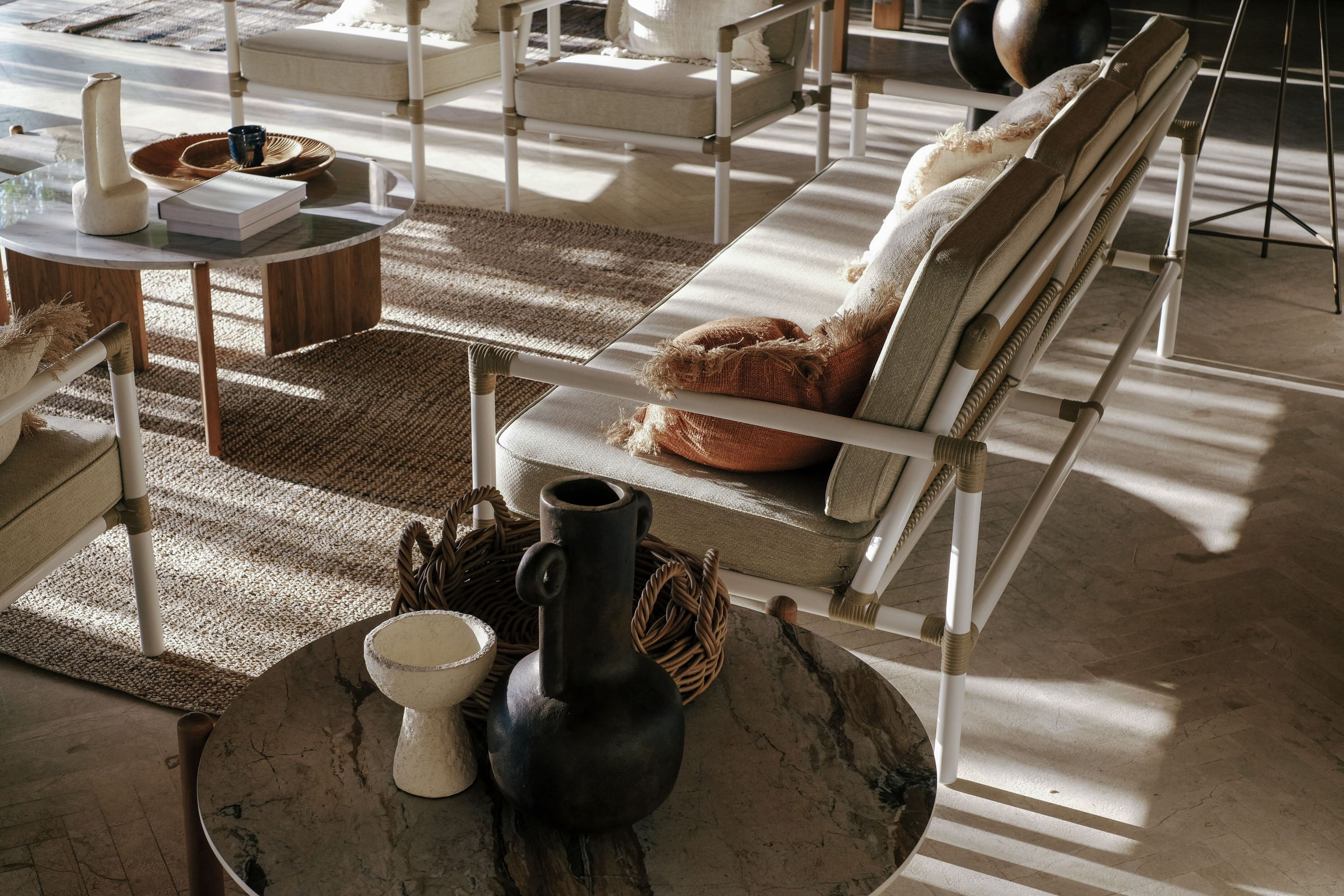 3-местный тканевый садовый диван cbdesign Nusa ARCH-00060942 - Вид №4