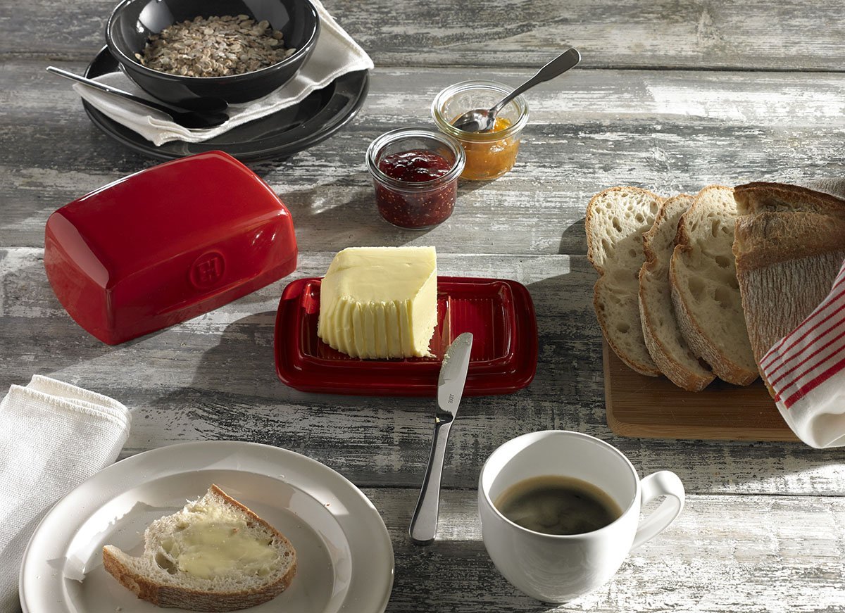 00-3951896 Маслёнка Керамическая Emile Henry  - Вид №1