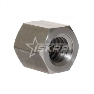IS430 Гайка трапецеидальная шестигранная d=10 мм, шаг резьбы 2 мм (прав. резьба), SKM 10-2-D ISKRA