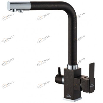 Steel Hammer SH 805 Black CR Смеситель для кухни Zorg 330 x 308 