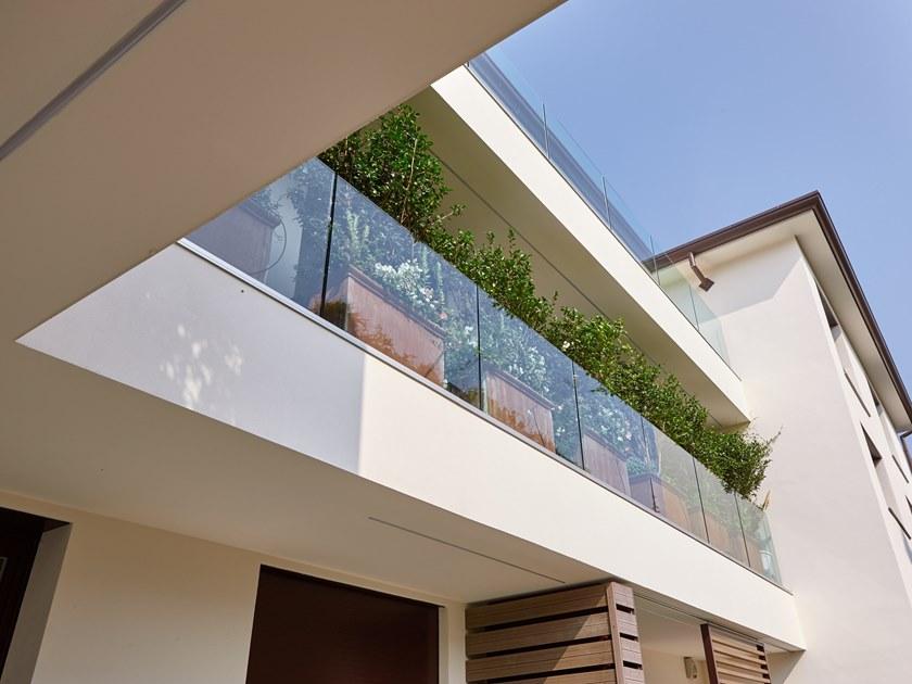 ALUVETRO Стеклянный парапет для окон и балконов Sistema balaustra garda sun-id-1348843 - Вид №5