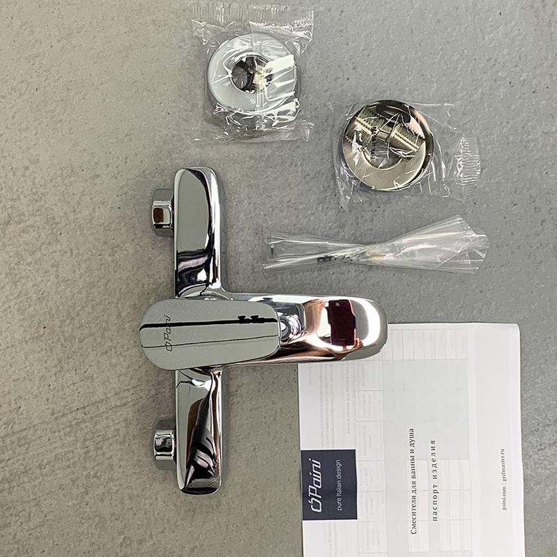 Paini Parallel 47CR111LMKM смеситель для ванны - Вид №4