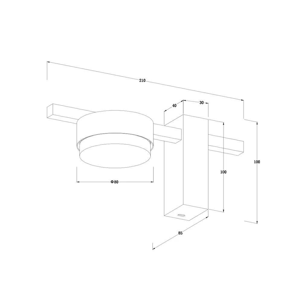 Бра Freya Lamia — современный настенный светильник в черном цвете 89374248 STLM-0930518 - Вид №9