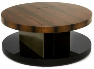 BRABBU Низкий круглый журнальный столик