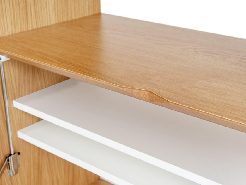 Woodman Письменный стол из фанерованной древесины  255005008082  - Вид №5