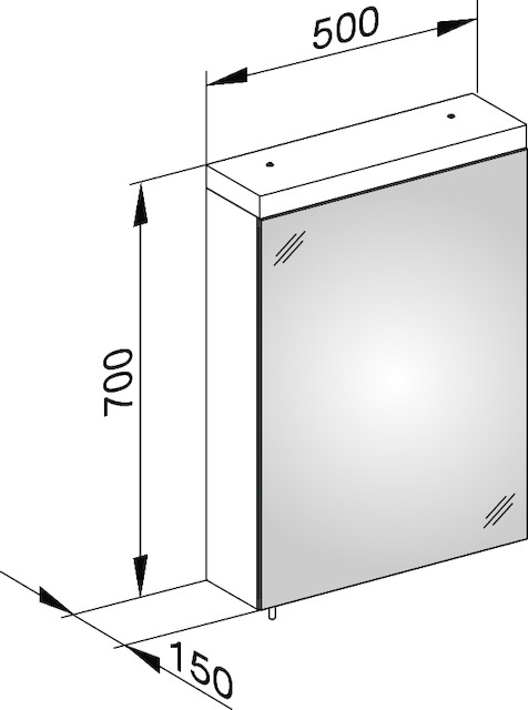 24201171101 Зеркальный шкаф KEUCO Royal Reflex.2 - Вид №3