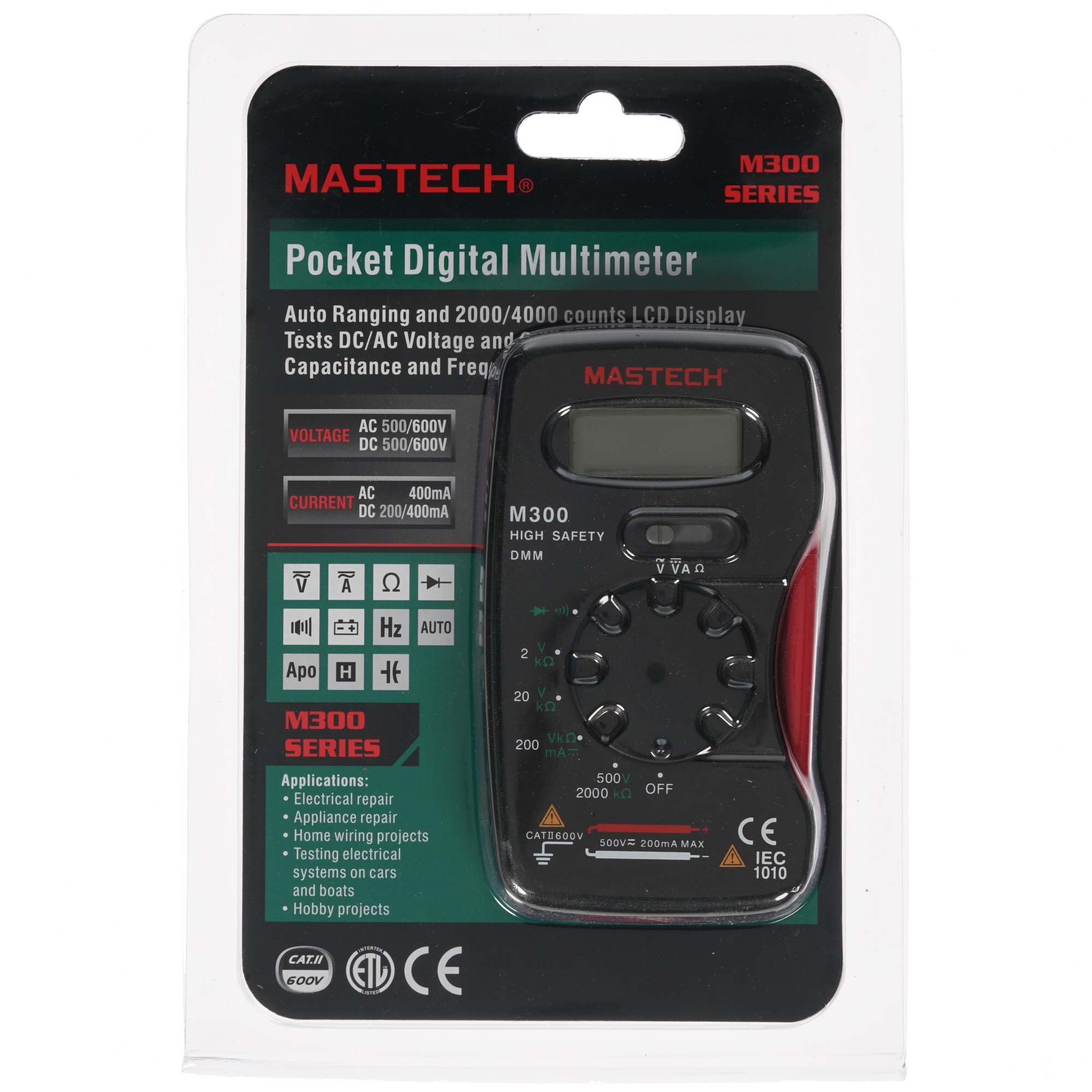 Мультиметр Mastech M300 1064129 STDN-0004649 - Вид №4