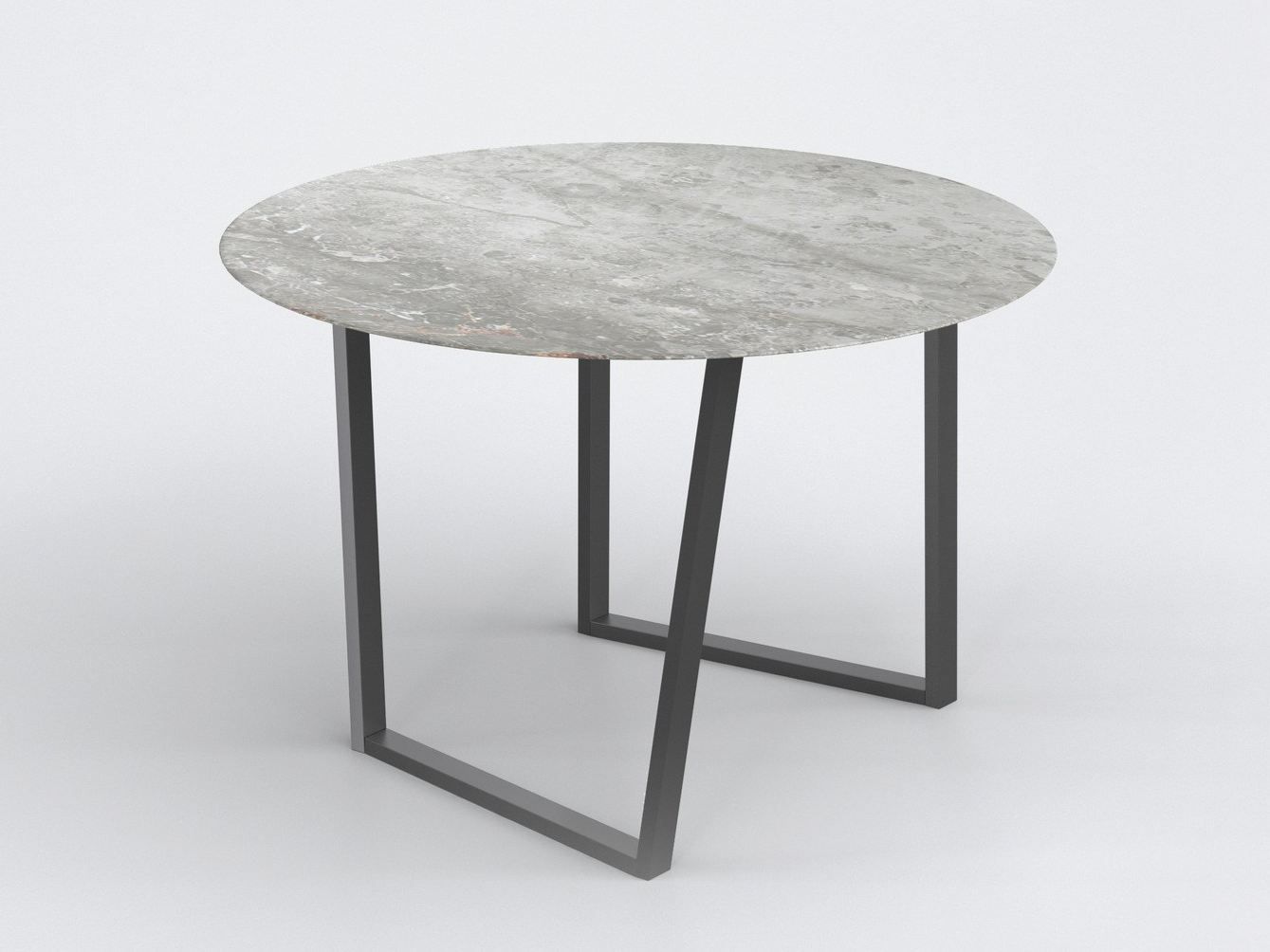 Круглый мраморный стол Salvatori Dritto ARCH-00053722 - Вид №6