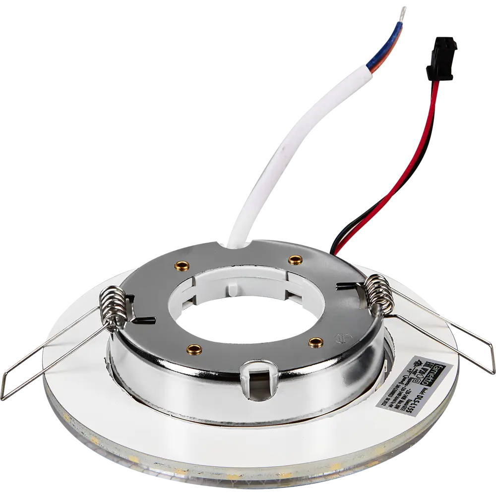 Светильник точечный встраиваемый Fametto DLS-L155GX53 3D, 72 м², зеркальный, IP20 STLM-2062861 - Вид №4