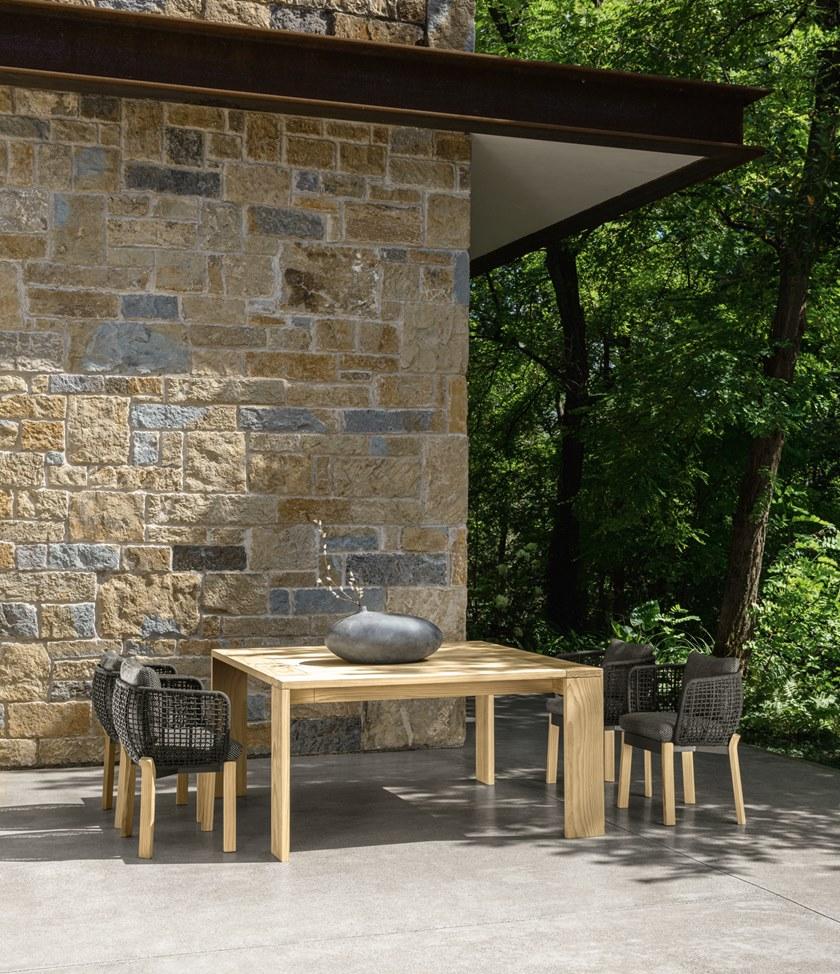 Talenti Садовый стол квадратный accoya® Argo Agotp95-agotp165 - Вид №4