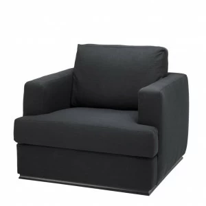 Стул Hallandale от Eichholtz Чёрный EICHHOLTZ ДИЗАЙНЕРСКИЕ, EICHHOLTZ 062290 Черный