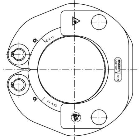 90797 Обжимное кольцо Geberit Mapress [2XL]/[3] Geberit  - Вид №3