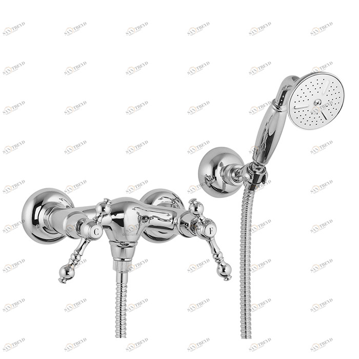 F5055 Смеситель для душа внешнего монтажа с душевым комплектом FIMA CARLO FRATTINI epoque 