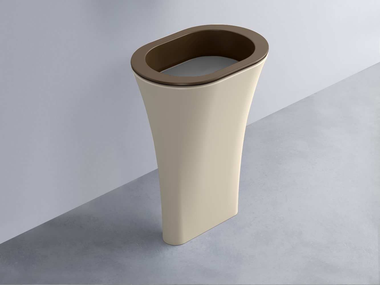 AMLA65-CA+AMPILO-CM+AMCOLO-LN Раковина Amedeo Ovale отдельностоящая cielo Enjoy + Amedeo Ceramica Cielo
