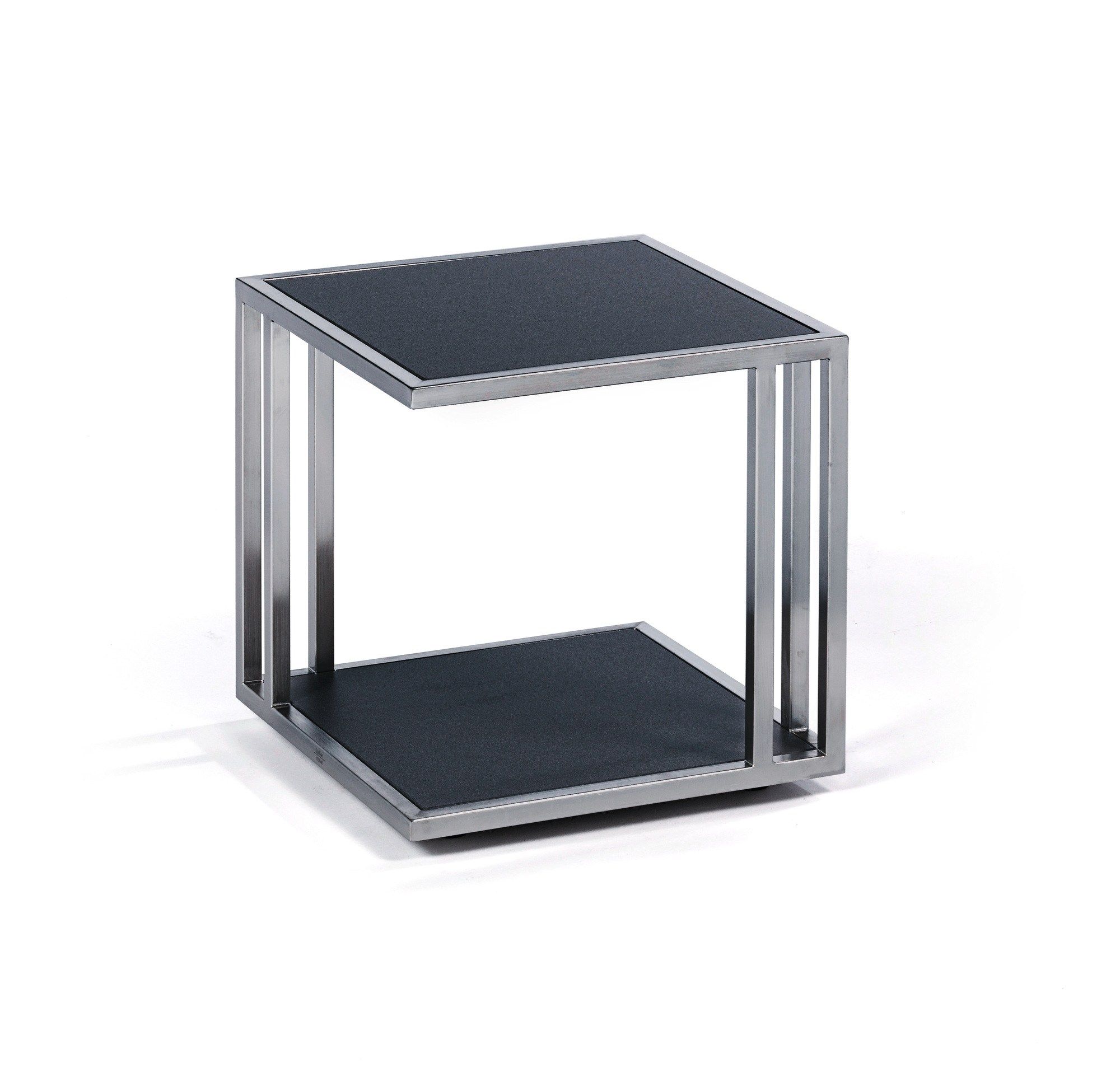 Низкий квадратный журнальный столик с журнальной стойкой FISCHER MÖBEL Люкс ARCH-00153376 - Вид №5