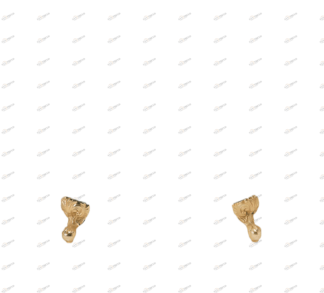 Gentry Home Bexley Cast iron bathtubs with feet Классическое темное золото GH100143 