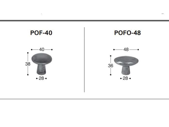 Латунная ручка GIARA ART DESIGN-BRONZE конус ARCH-00008098 - Вид №1