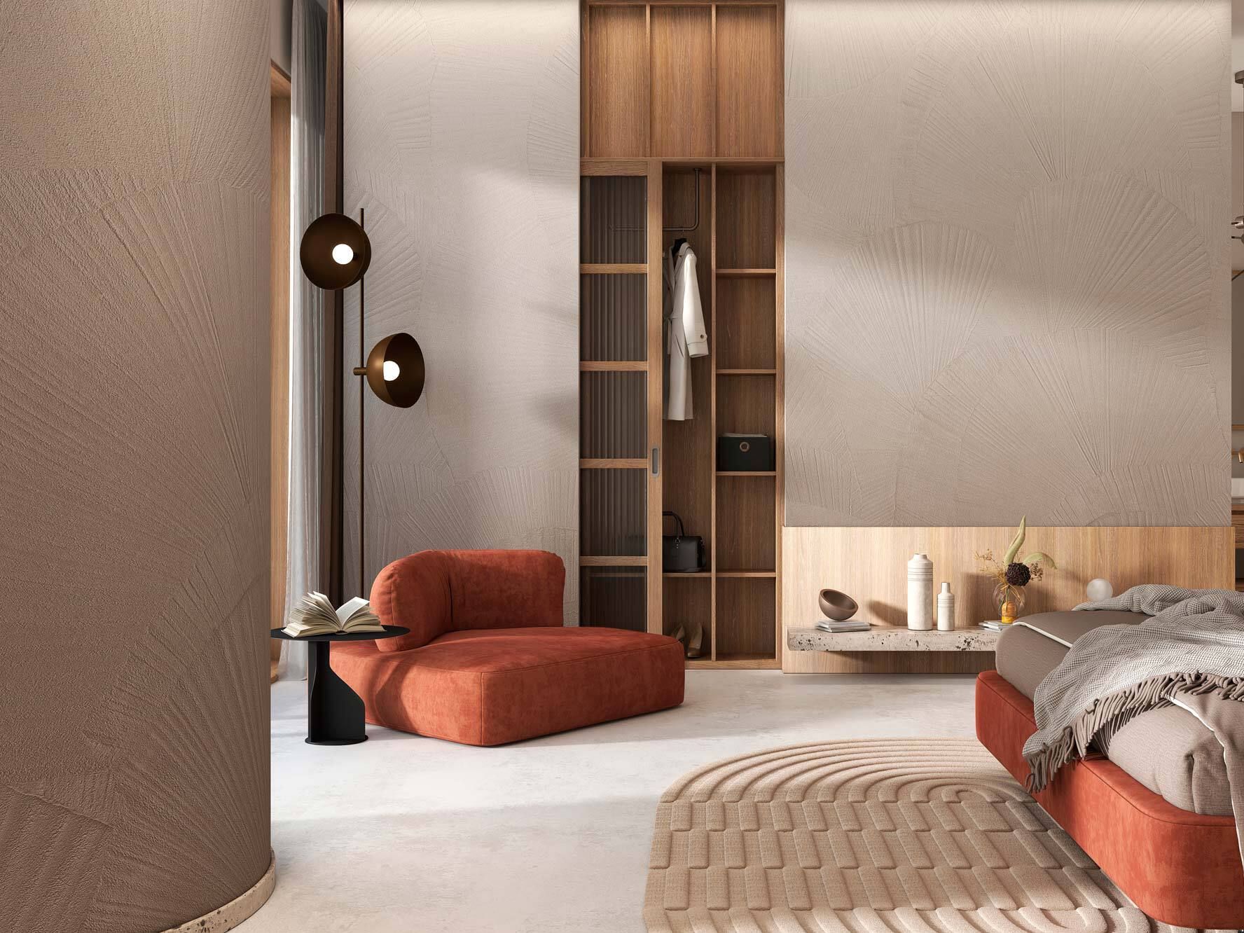 Однотонные обои Tecnografica Superminimal ARCH-00057494