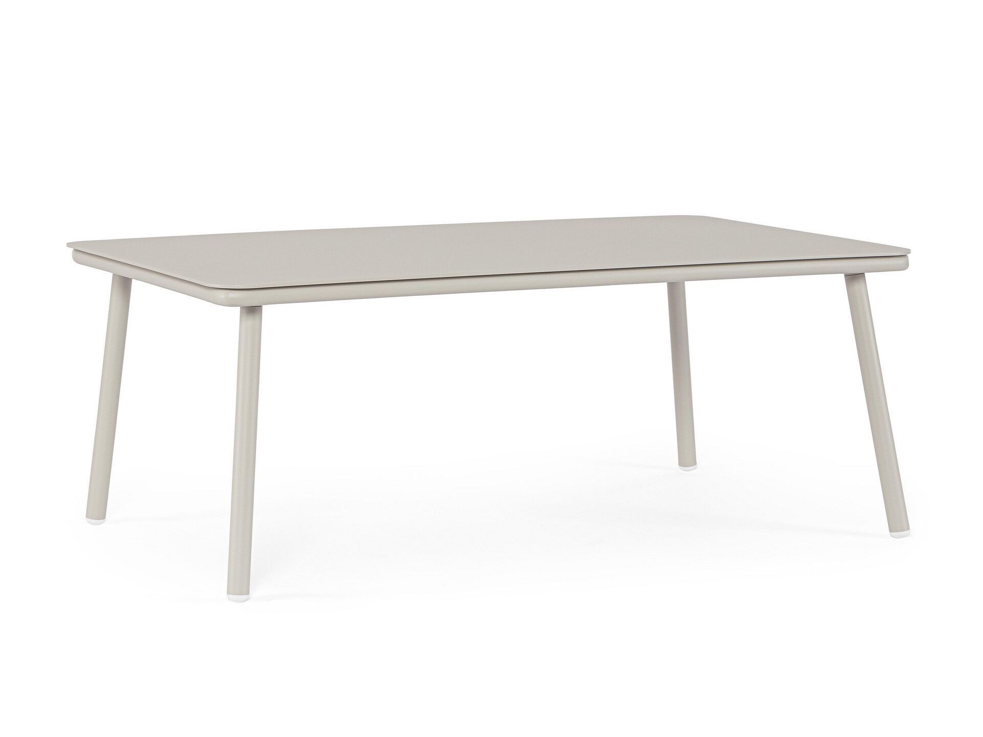 Алюминиевый прямоугольный садовый столик с порошковым покрытием BIZZOTTO SPIKE ARCH-00018499