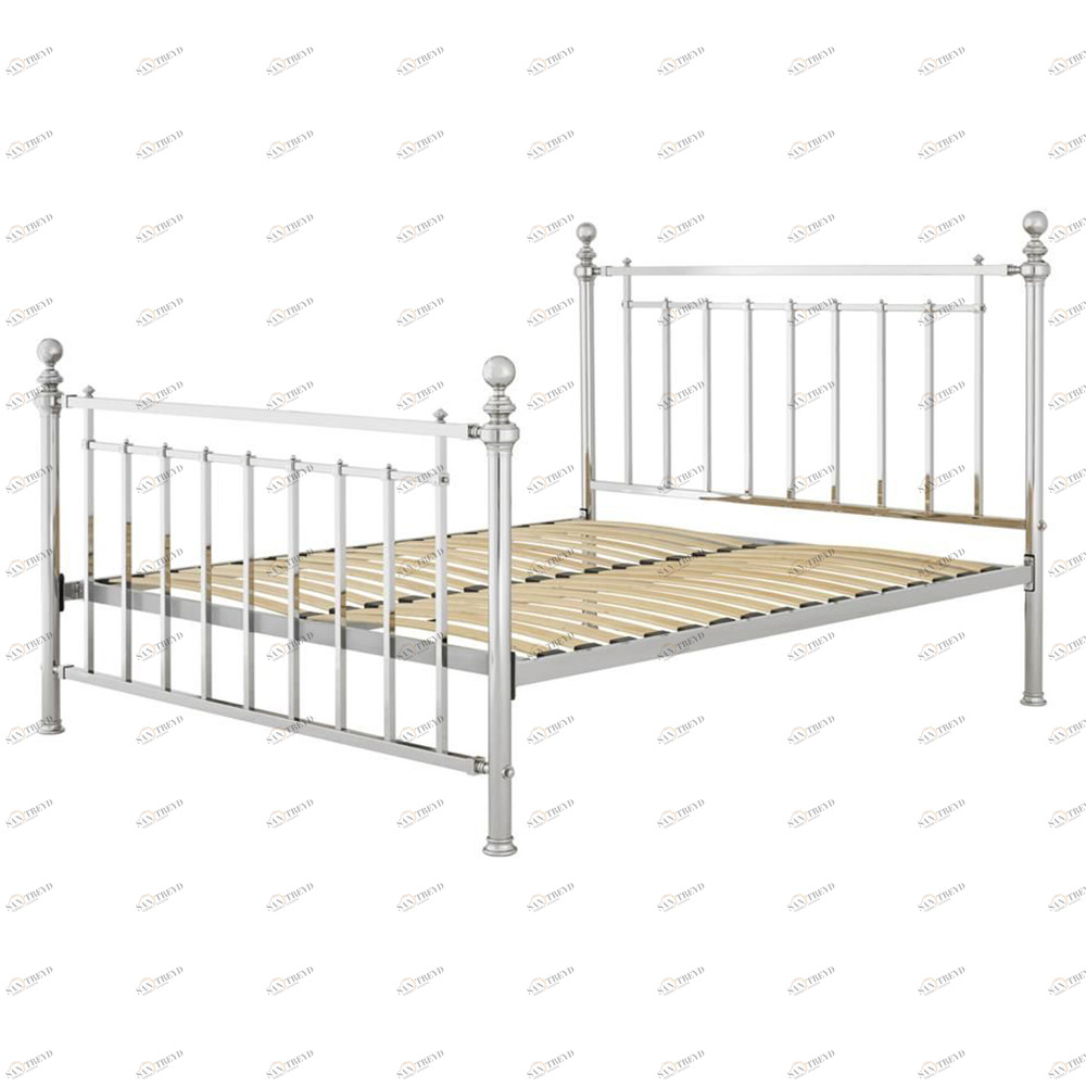 Кованая двуспальная кровать 180х200 хром Blair EICHHOLTZ EICHHOLTZ 060462 Серый 