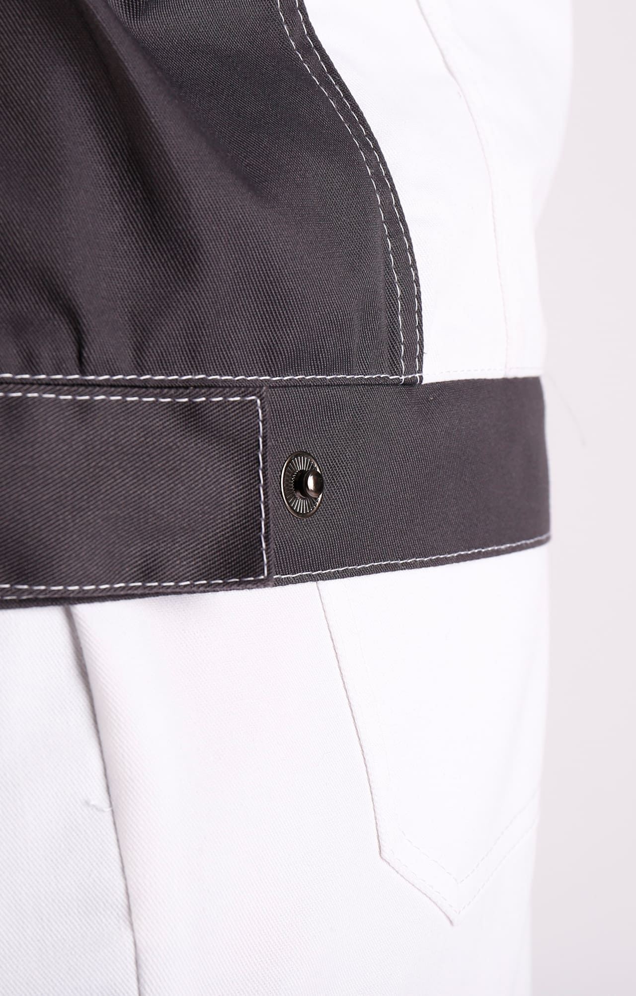 4974824 Костюм  NEW белый графит STATUS  Летняя спецодежда  размер 44-46/170-176  - Вид №22