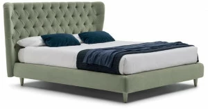 Bolzan Letti Двуспальная кровать с тафтинговым изголовьем Selene