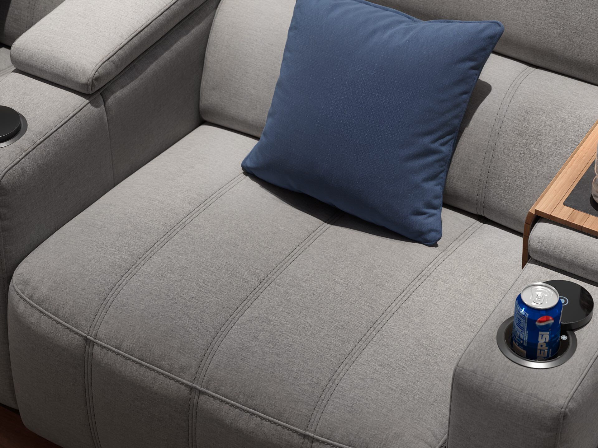 3-местный тканевый диван Sofanella Малибу ARCH-00014236