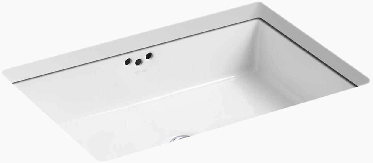 K-2297-G9 Накладная раковина под столешницу  прямоугольная Kohler  - Вид №1