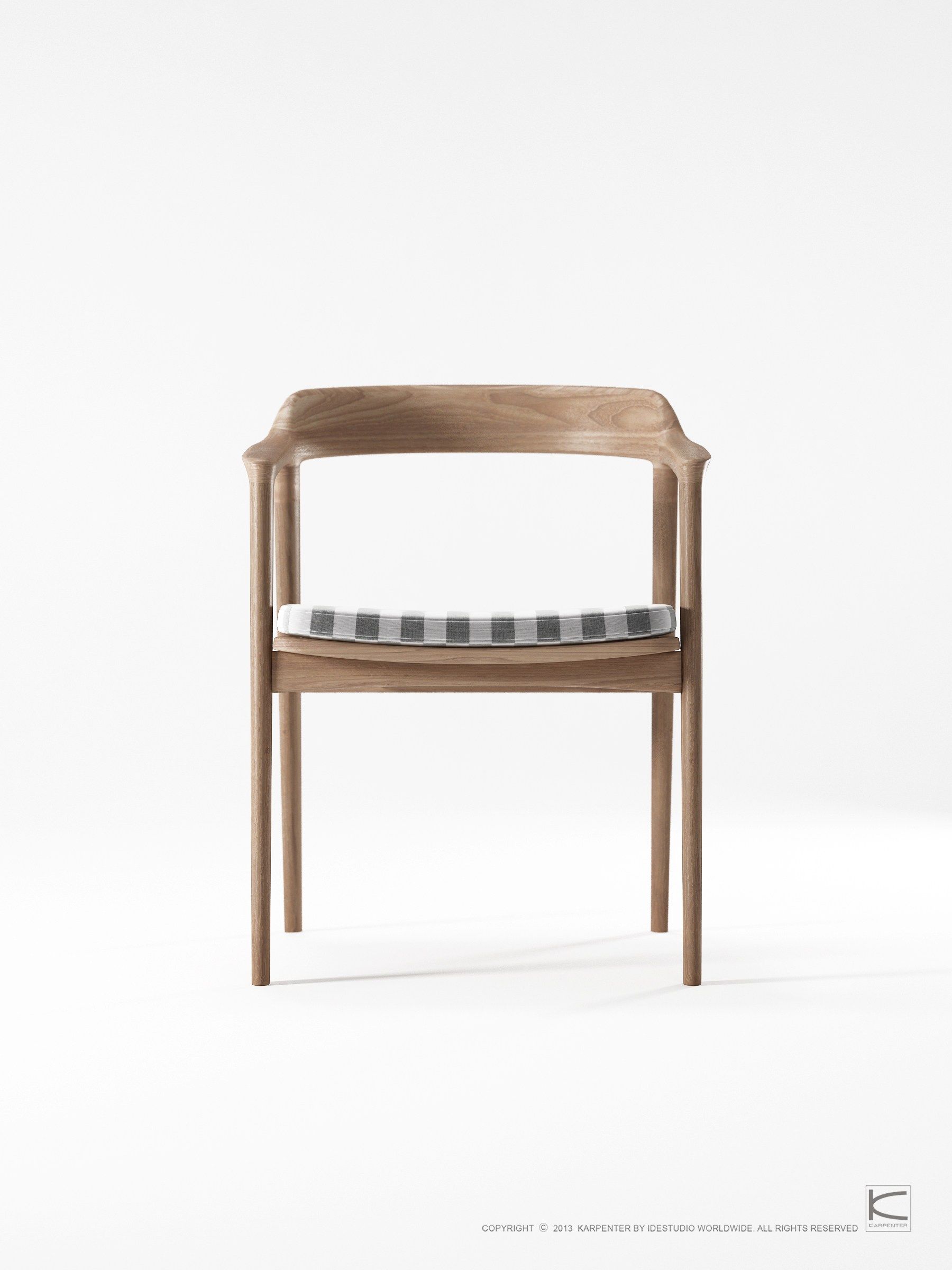 Стул из тикового дерева с подлокотниками KARPENTER Grasshopper Outdoor ARCH-00022537 - Вид №27