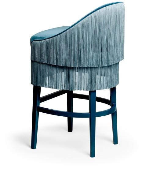 Munna Табурет из ткани с подставкой для ног Fetiche sun-id-1498483 - Вид №3