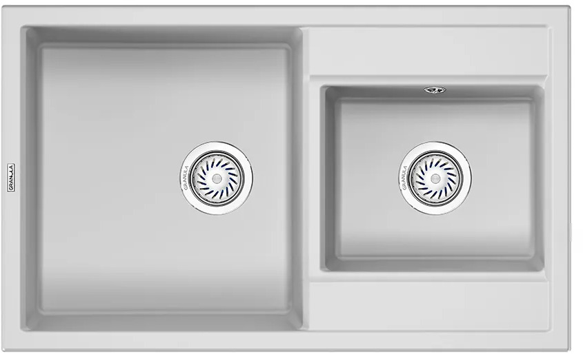 8201, АРКТИК (БЕЛЫЙ), кухонная мойка, кварц
