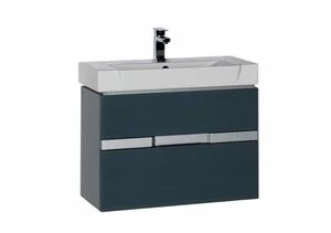 Тумба под раковину Aquanet Виго 80 сине-серый