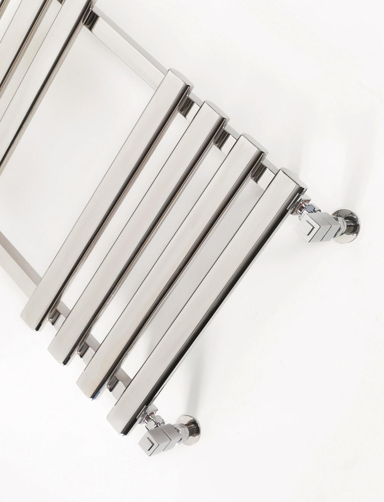 Полотенцесушитель Hammam URANUS Stainless steel  комбинированный; электрический или водяной Сталь  - Вид №56