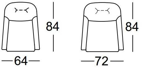 Rolf Benz Кожаное кресло с подлокотниками Rolf benz 005 onda sun-id-1395256 - Вид №5