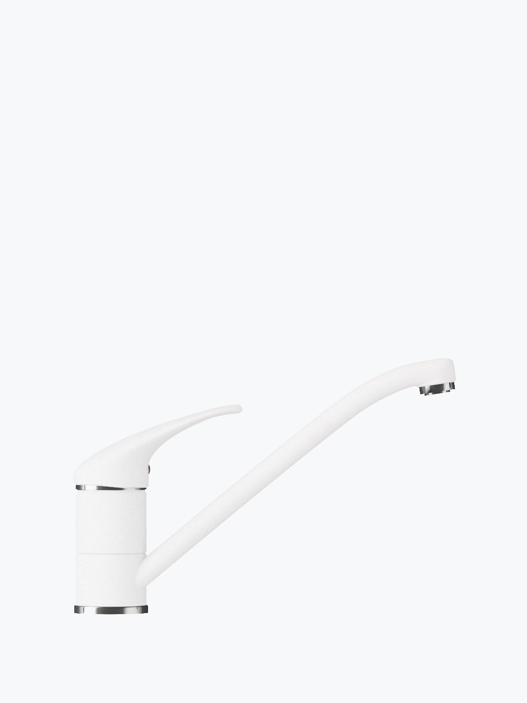 694616 Смеситель кухонный "Низкий" в тон мойки Polygran 