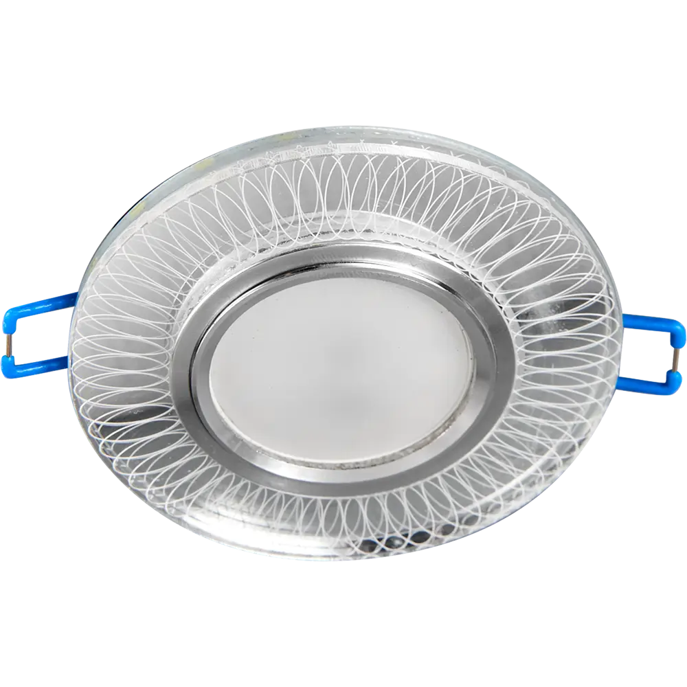 Светильник точечный встраиваемый DLS-L152 с LED-подсветкой под отверстие 65 мм, 1.7 м², цвет прозрачный Fametto STLM-2130834 - Вид №4