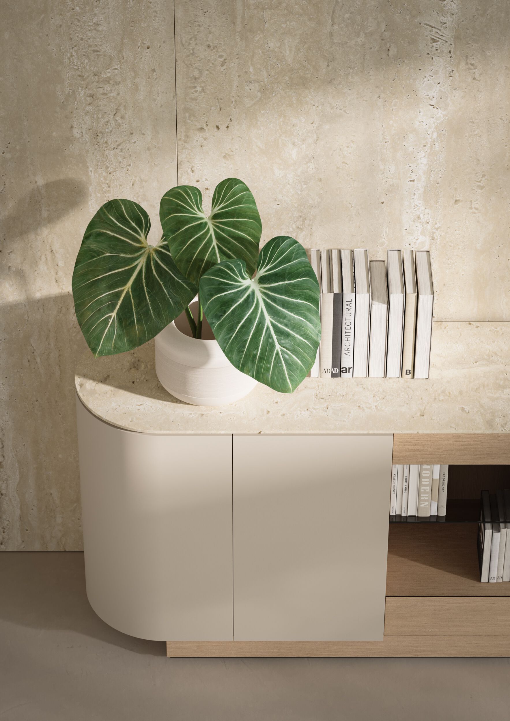 Шкаф из дуба с распашными дверями PROF Dea ARCH-00116449 - Вид №36