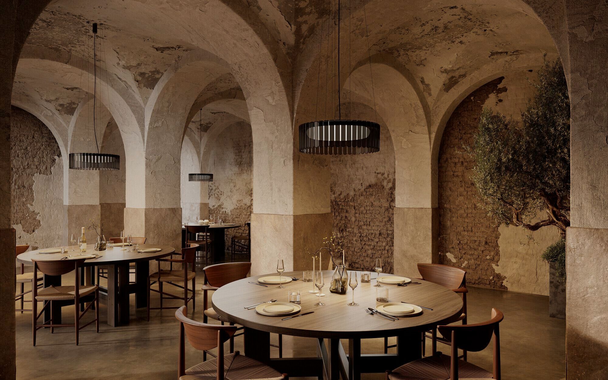 Подвесной светильник из поликарбоната LedsC4 Скарлетт ARCH-00105948 - Вид №1