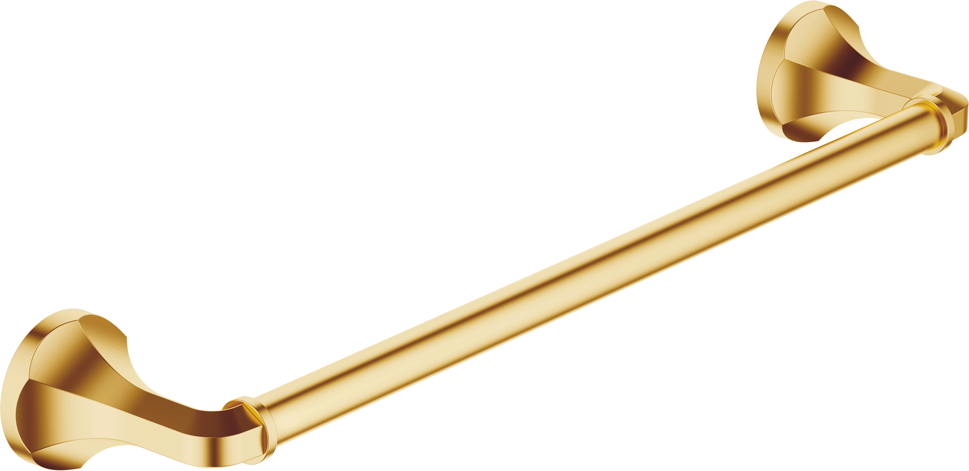 MADISON Вешалка для полотенец - Матовая дюрабрасс (золото 23 карата) 83045361-28