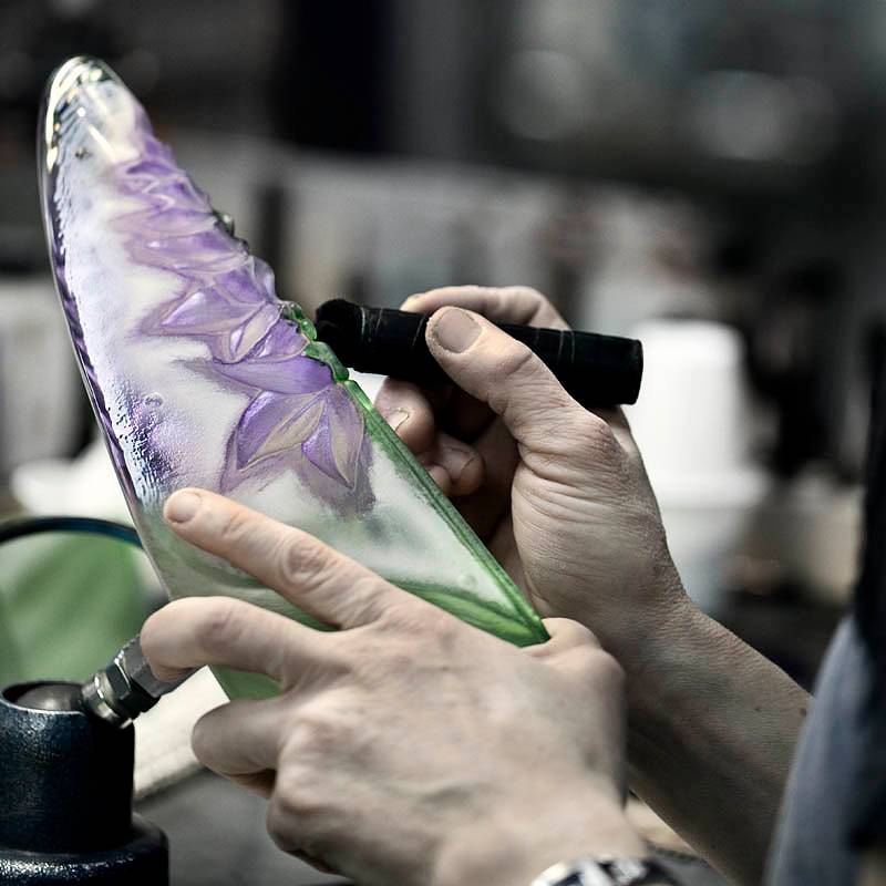 33773 Скульптура "Сердце", красная, 70/70 мм. Maleras  - Вид №3