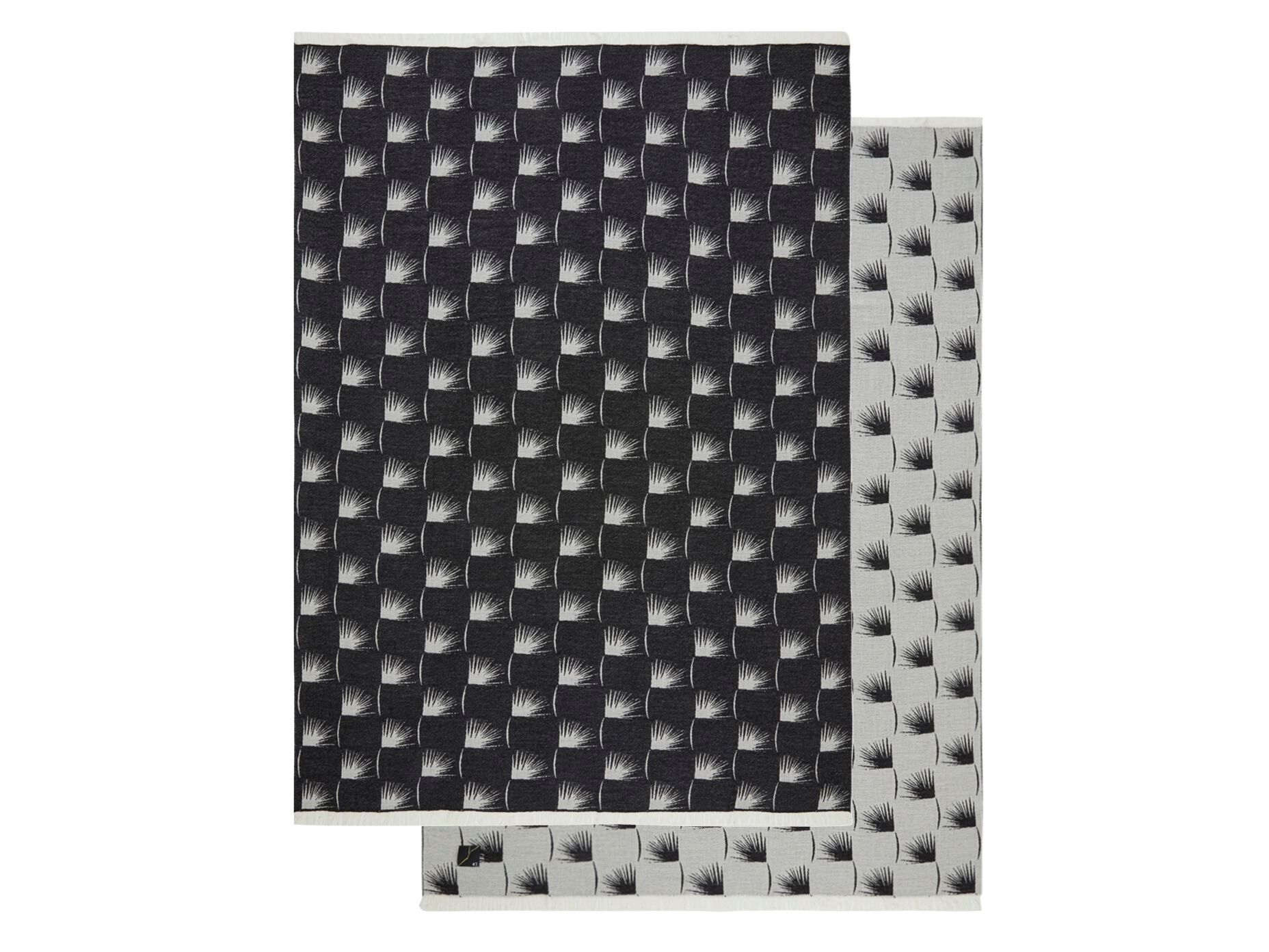 Шерстяной жаккардовый плед K-3 Shogun ARCH-00095222 - Вид №2