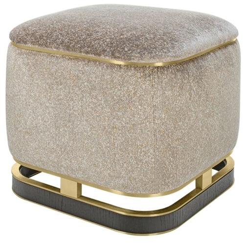 FRATO Квадратный пуф из ткани Ashi Fup240006abg - Вид №1