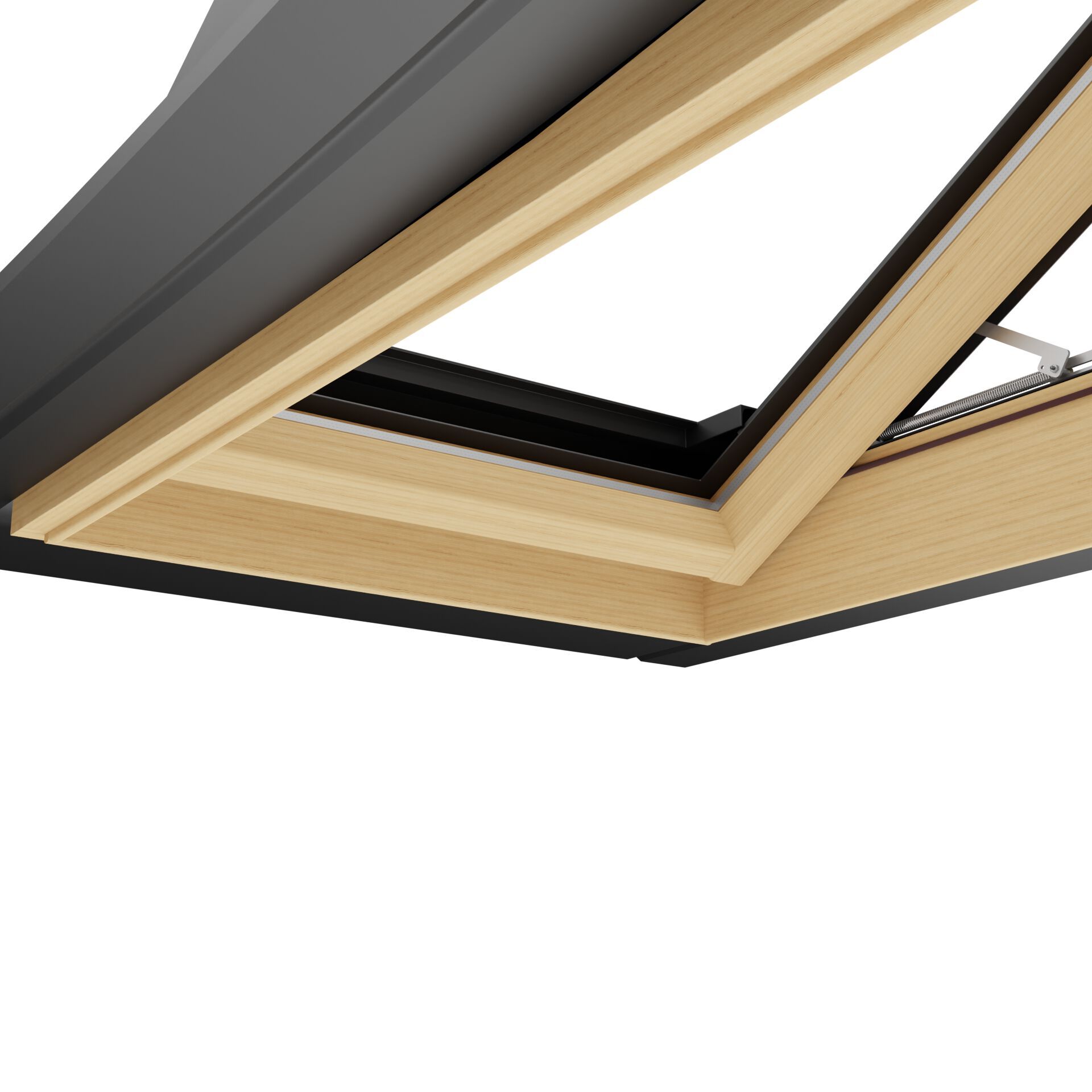 Алюминиевое и деревянное окно vasistas Emica Habitat ARCH-00115375 - Вид №6