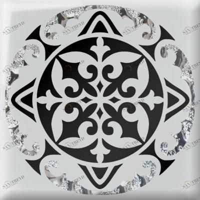 Напольная вставка Антарес-1 6,6х6,6 Роскошная мозаика sun-id-329494