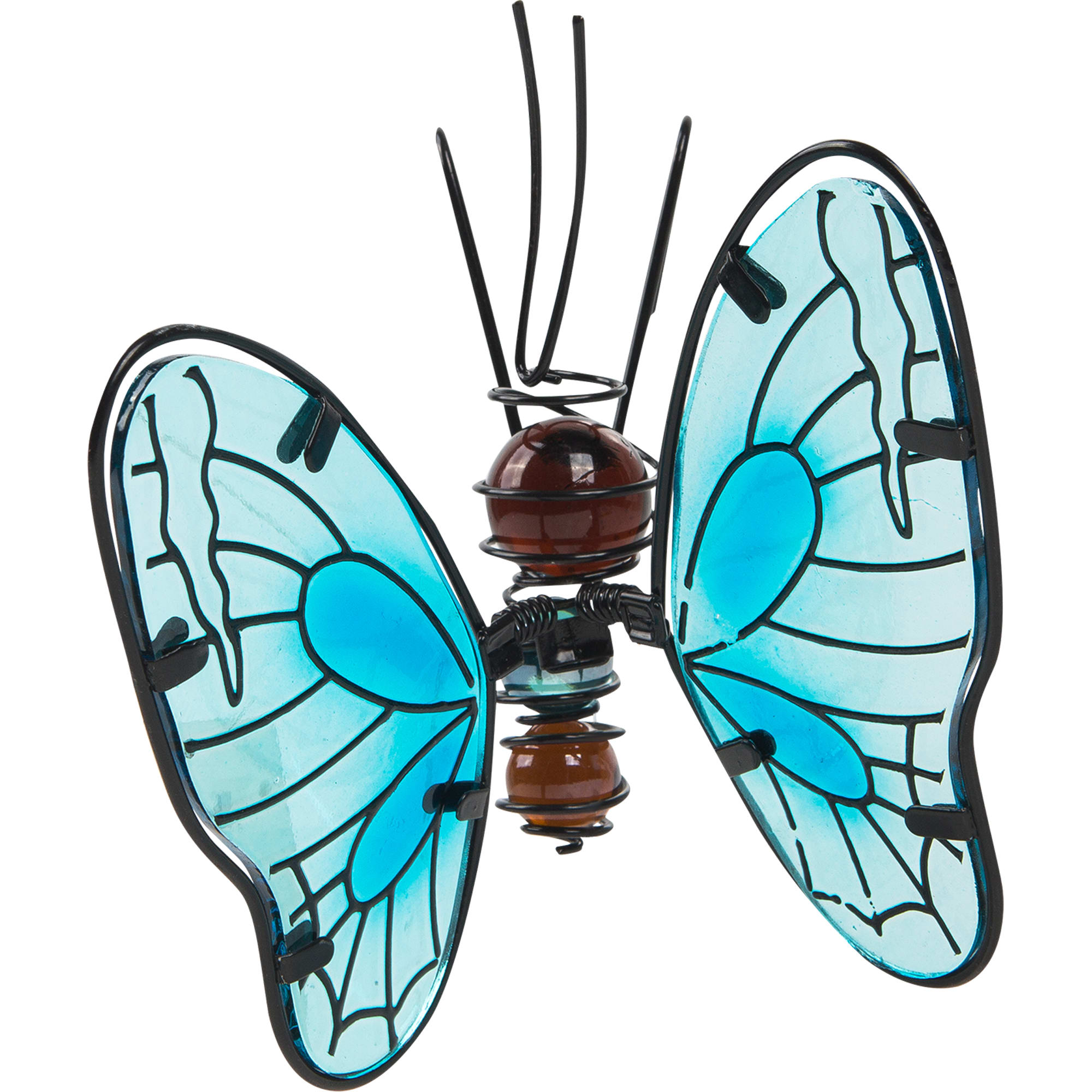 82605609 Фигура садовая «Голубая бабочка» высота 12.5 см Santreyd  - Вид №2