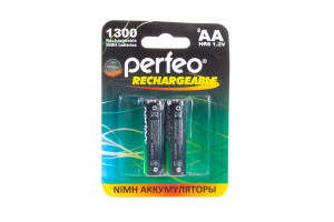 16088746 Аккумулятор AA1300mAh 2 шт блистер 30 007 013 Perfeo